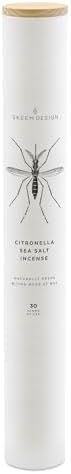 Skeem Sea Salt Citronella Jumbo Incense Sticks - 30 Count Tube