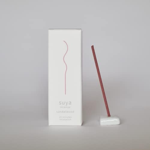 ROUNDS Japanese Incense Sandalwood 30pcs Stick With Holder