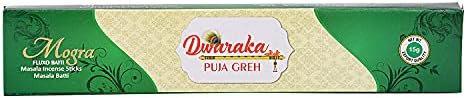 Dwaraka Incense Sticks - Mogra Jasmine 100 Sticks Natural Chemical Free