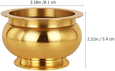 HOMSFOU Copper Incense Burner Meditation Decor