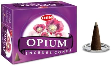 HEM Opium Incense Cones 120 Cones in 12 Boxes