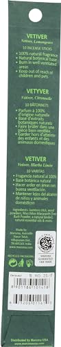 Maroma Eda Incense Vetiver 10 Count