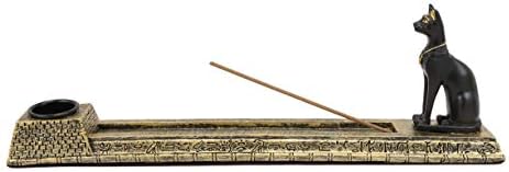Ebros Gift Bastet Goddess Incense Holder Sculpture