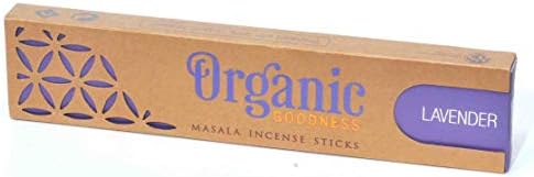 Organic Lavender Masala Incense 15g Box of 12