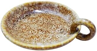 DEIYVON Ceramic Incense Holder Candle Plate for Palo Santo and Flameless Candles