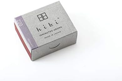 Hibi Box of 30 Incense Matches Lavender