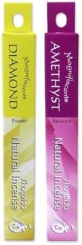 SHOYEIDO Diamond Amethyst Incense Set 30 Sticks