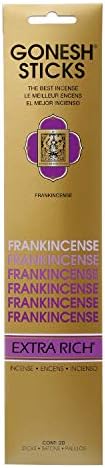 GONESH GOXRFR Extra Rich Frankincense Incense Sticks