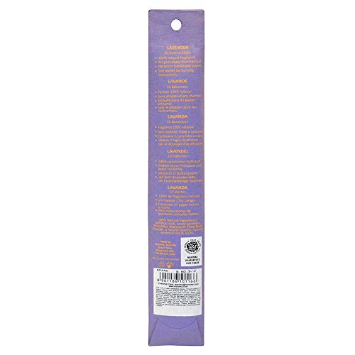 Maroma EDA Incense Lavender 10 Count