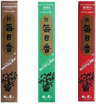 Nippon Kodo Morning Star Incense Bundle 3x50 Sticks
