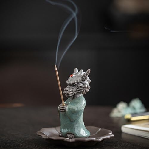 Lucky Dragon Incense Holder with 30 Sticks