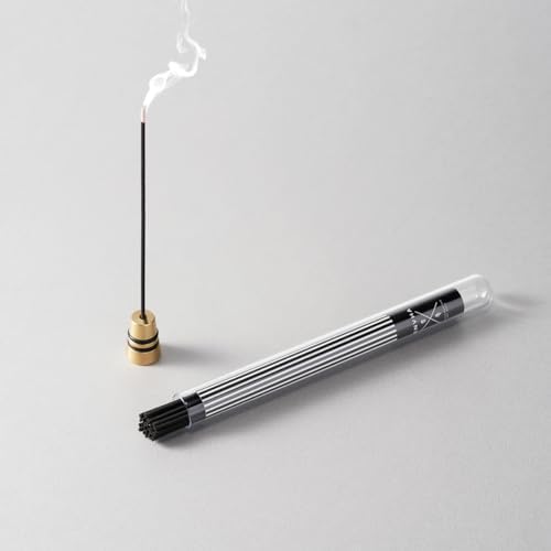 Japanese Incense Sticks with Brass Holder - Lavender Night Series 30 Sticks