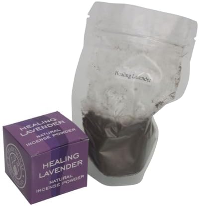 Healing Lavender Natural Incense Powder 34 Oz