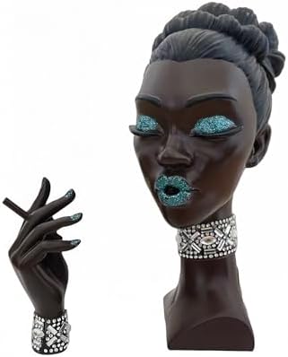 Elegant Head Incense Burner for Black Woman