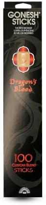 Gonesh Custom Blend Incense Sticks Dragon Blood 100 Count