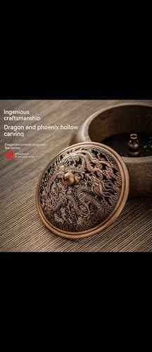 Authentic South American Walnut Incense Holder Eco-Friendly Wooden Burner
