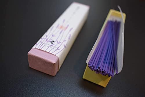 SEIYUNOSHIZUKU Lavender Incense Sticks Made in Japan