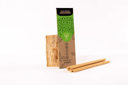 Premium Palo Santo Incense Sticks from Peru Pack of 6