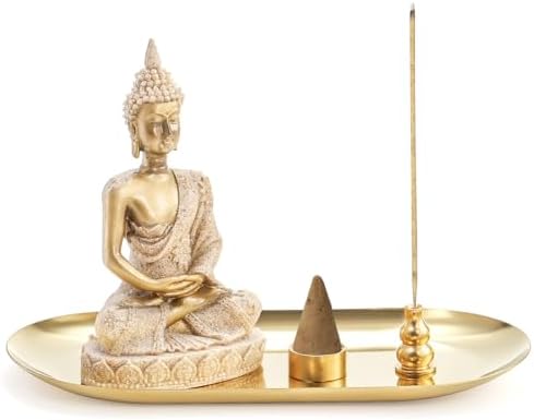 TOPZEA 6 in 1 Incense Holder Set for Meditation and Yoga
