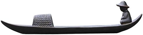 Fishing Boat Ceramic Incense Stand