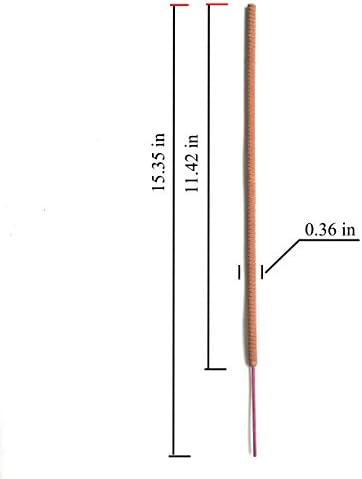 1535 Inch Sandalwood Incense Sticks 21 Pack