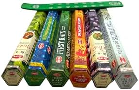 Govinda Hem Incense Sticks Variety Pack with Holder