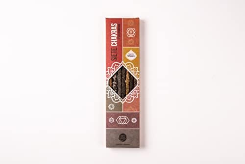 7 Chakras Fine Incense Sticks Handcrafted Vegan Eco