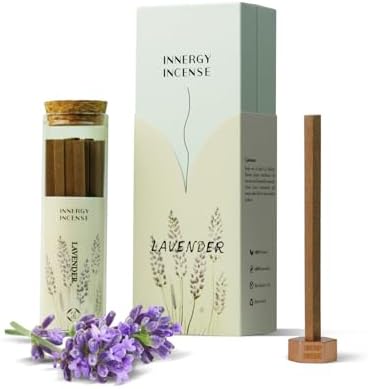 Sleep De-Stress Lavender Incense Sticks with Copper Holder