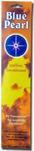 Blue Pearl Contemporary Incense Saffron Sandalwood 10 Gram
