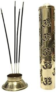 Gavya International Brass Incense Holder Stick Tower Burner Stand 102 Inch Height