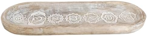 Vaniya Crafts Wooden Boat Shape Incense Holder Stand