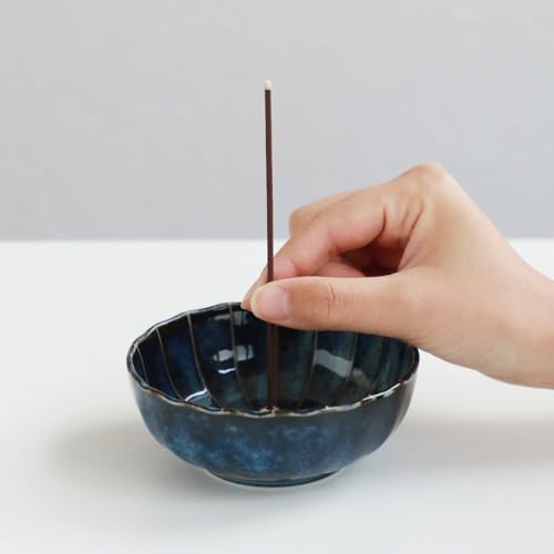 Asayu Japan 2-in-1 Low Smoke Incense Sticks Set with Plum and Agarwood Scents