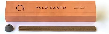 CHIE Palo Santo Japanese Incense 30 Sticks Holder
