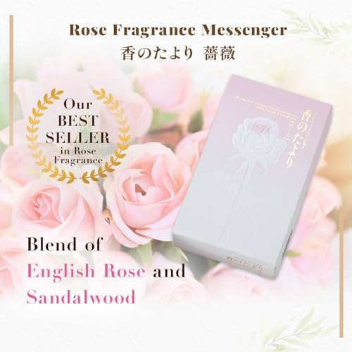 Hasegawa Rose Scent Incense Stick 25-Minute Burn 160g