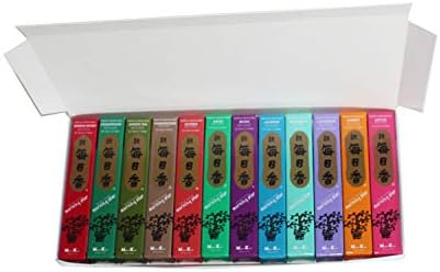 Morning Star Nippon Kodo Incense Set 12 Scents 600 Sticks