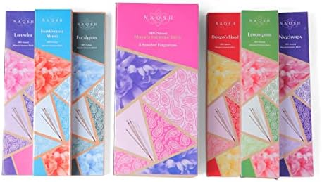 Naqsh Premium Hand-Rolled Incense Sticks Assorted 6 Pack