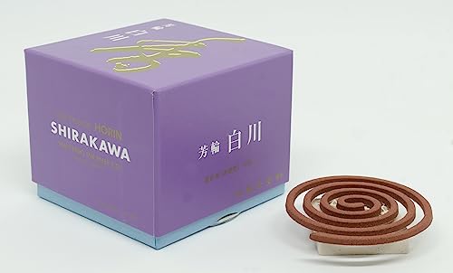 Shoyeido White River Incense Coils 10 CT