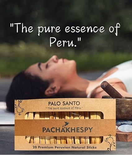 Pachakahespy Premium Palo Santo Sticks 20 Pack