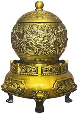 Spinning Brass Incense Burner with 360 Degree Rotation
