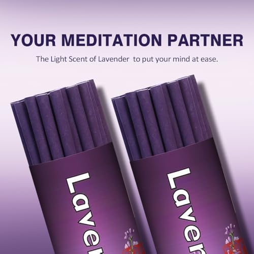 Thick Incense Sticks 120 Minutes Lavender Scented