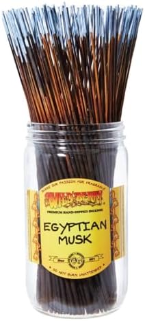 Wild Berry Incense Sticks - Egyptian Musk 100 Count