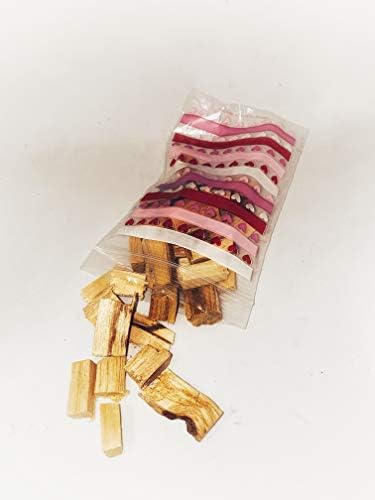 Palo Santo 50 Gram Blocks Heart and Lines Set