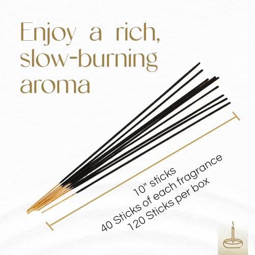 Gonesh Top 3 Extra Rich Incense Sticks 120 Pack