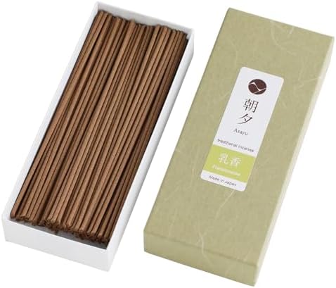 Asayu Japan Frankincense Incense Sticks for Yoga and Meditation