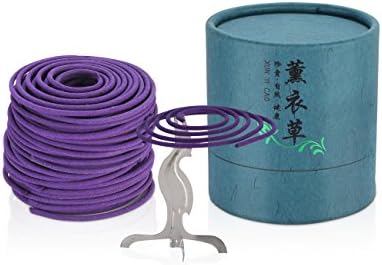 Miupoo Fragrant Coil Incense Lavender 24pcs Box