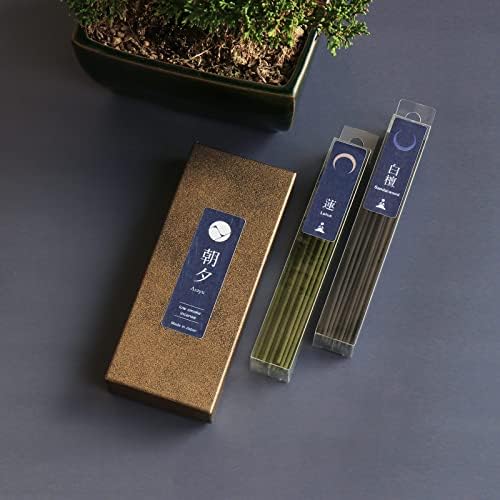 Asayu Japan Low Smoke Incense Sticks Yoga Set