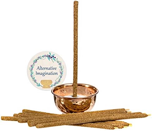Palo Santo Home Incense Kit with 10 Sticks and Copper Bowl
