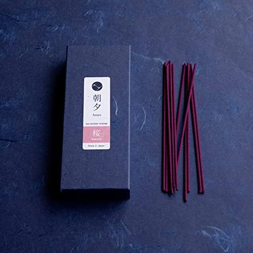 Low Smoke Sakura Incense Sticks 40g by Asayu Japan