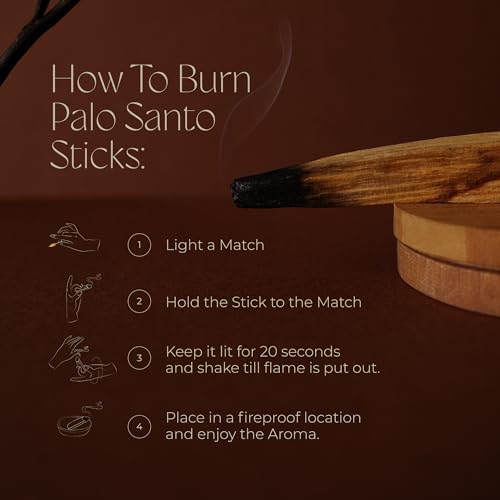 Inca Master Palo Santo Incense Sticks - 100 Natural 1 Pound