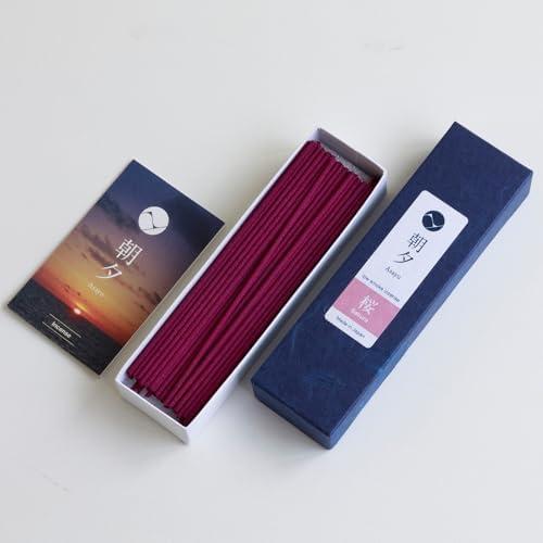 Asayu Japan Low Smoke Cherry Blossom Incense Sticks 20g Sampler
